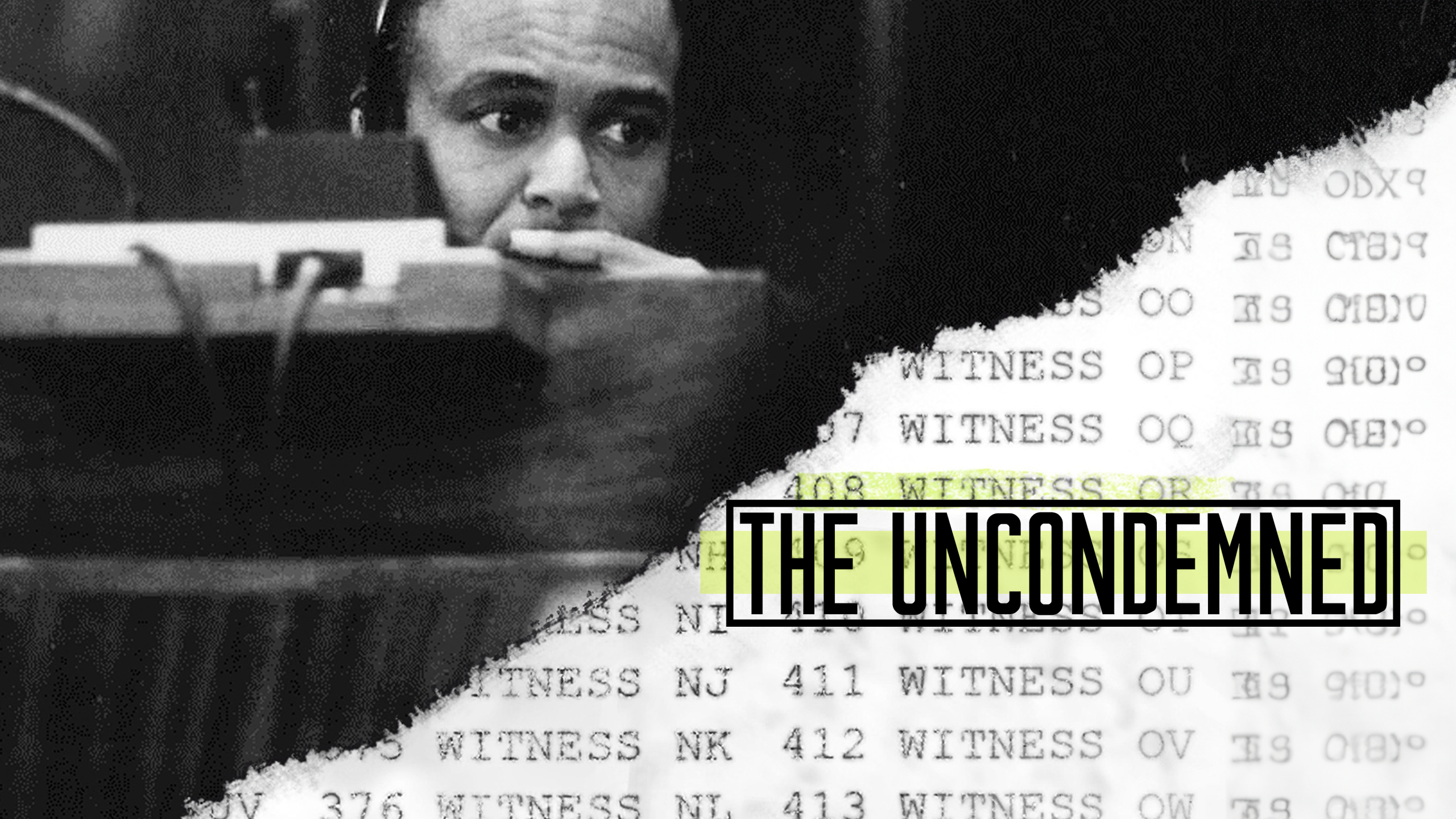 Picture showing banner of the film 'The Uncondemned'.